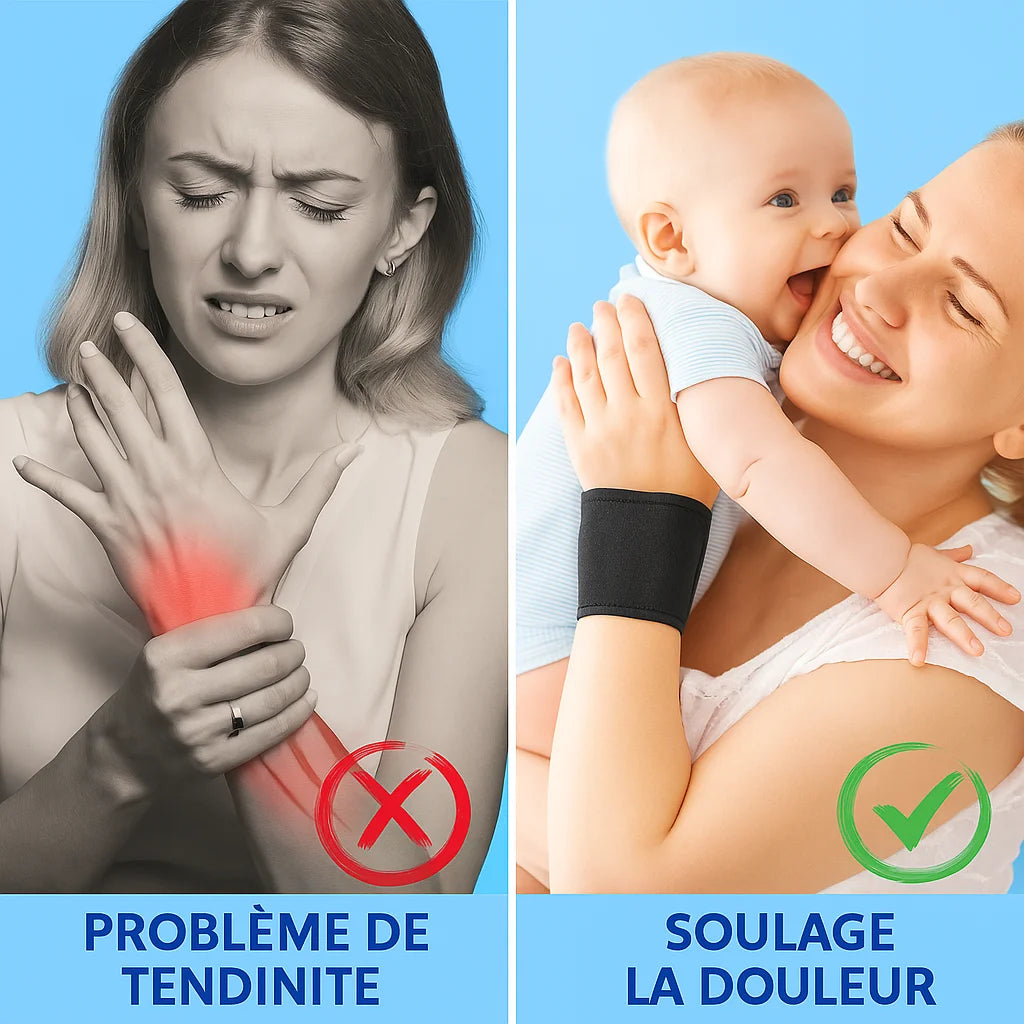 Attelle de poignet pour prévenir les blessures, solution problème de tendinite