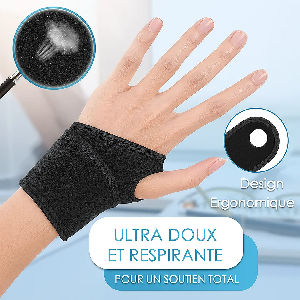 Attelles de poignets ergonomiques pour hommes et femmes. Attelle de soutien, fractures du canal carpien ultra doux et respirante