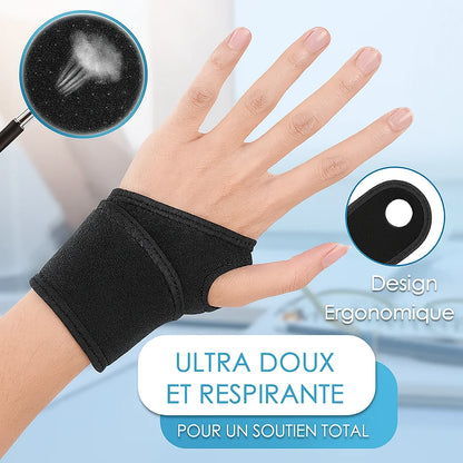 Attelles de poignets ergonomiques pour hommes et femmes. Attelle de soutien, fractures du canal carpien ultra doux et respirante